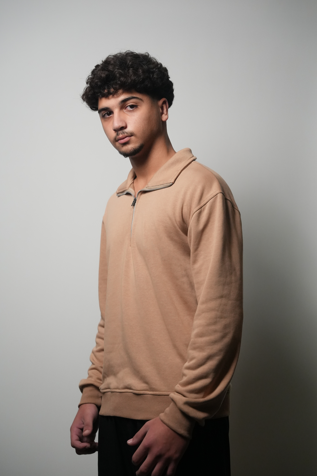 Quarter-Zip Sweater