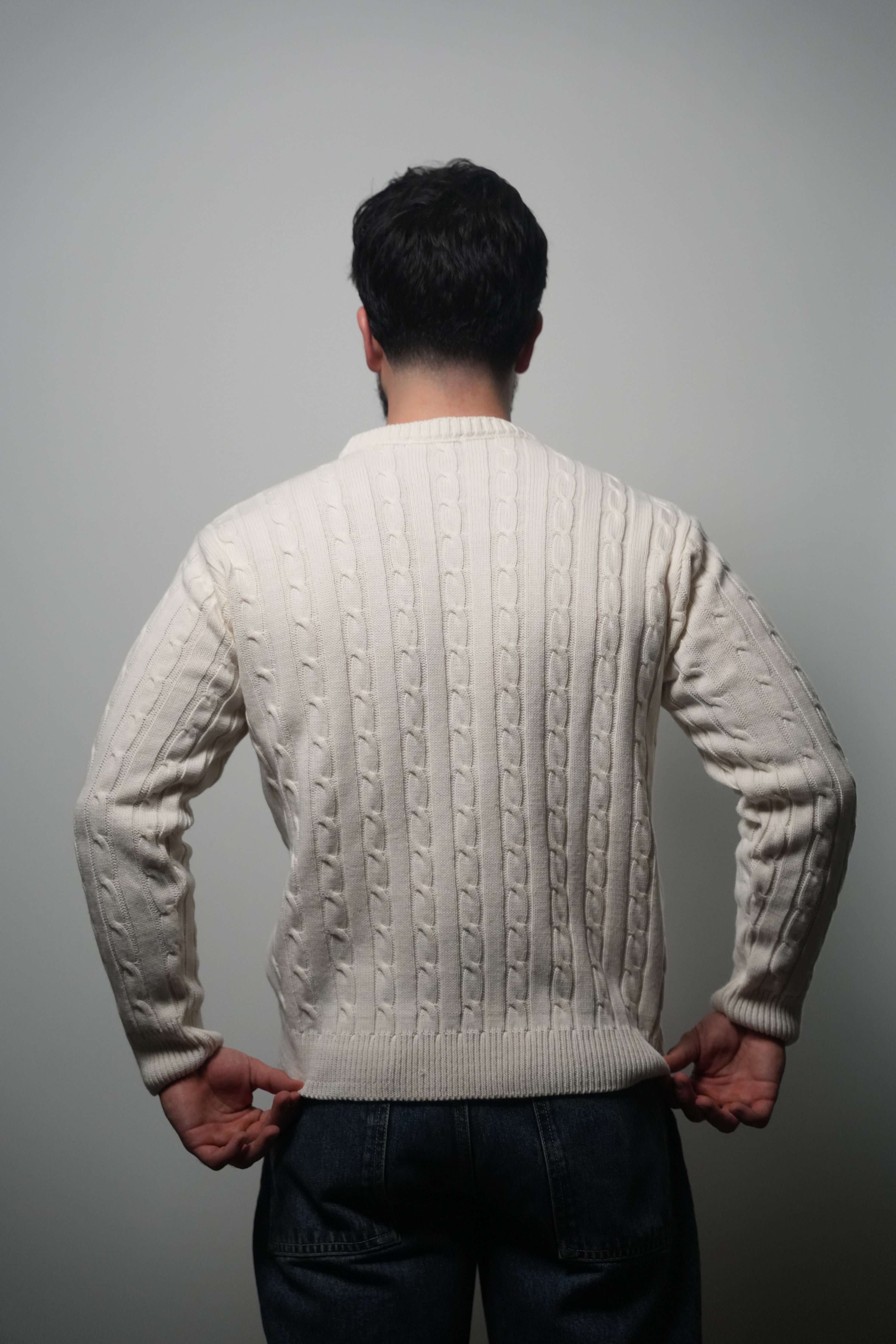 Cable-Knit Sweater
