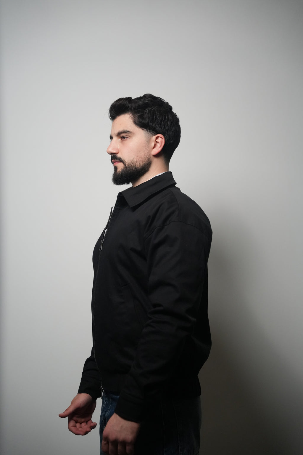 Harrington Jacket Black