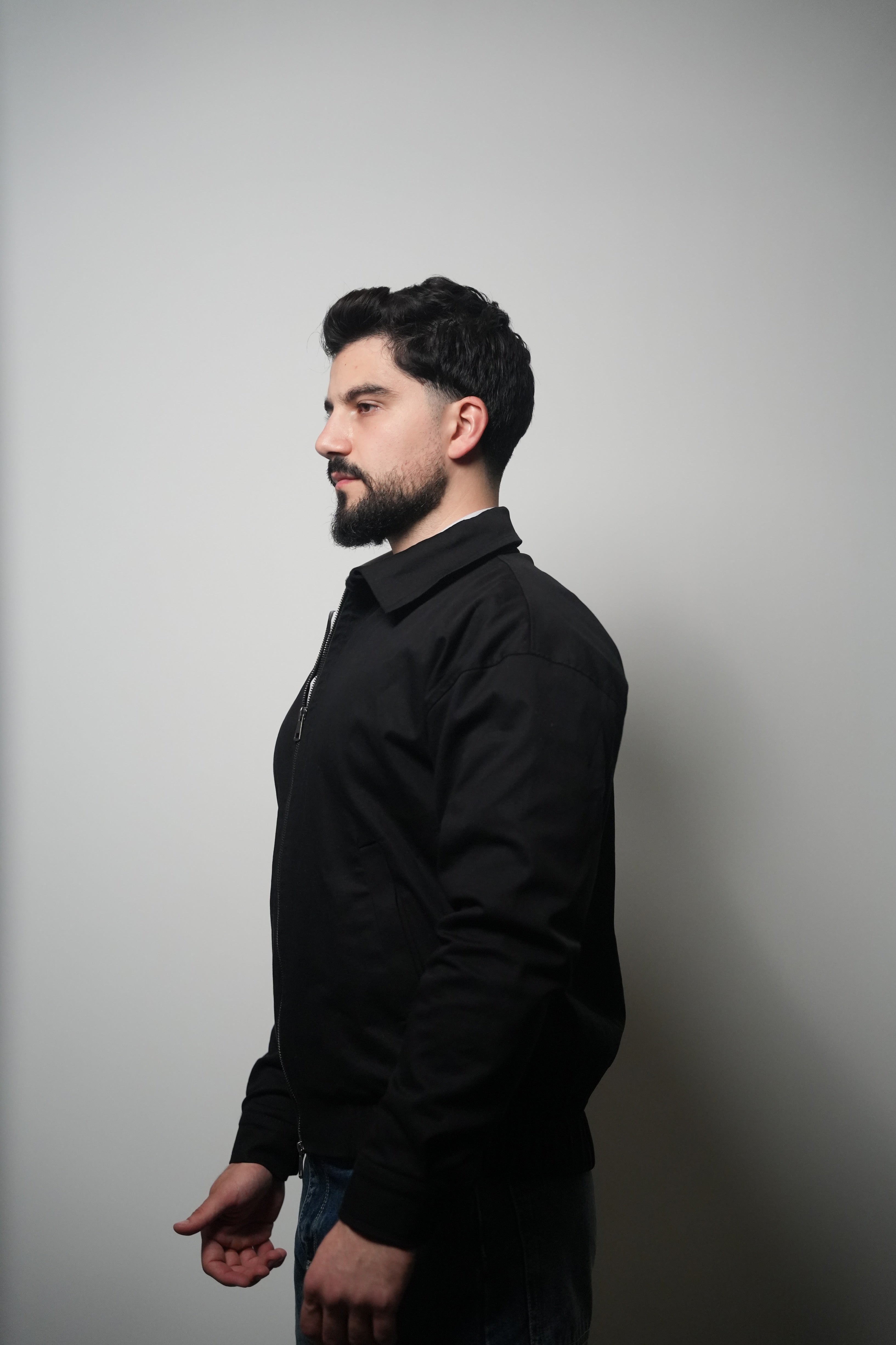 Harrington Jacket Black