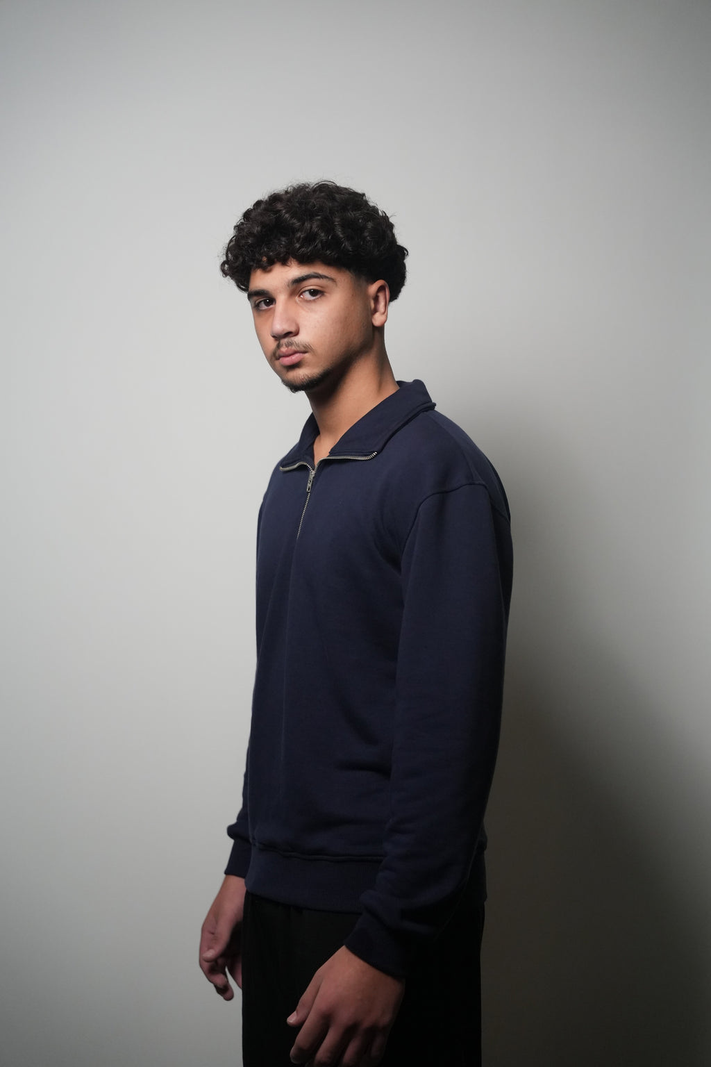 Quarter-Zip Sweater
