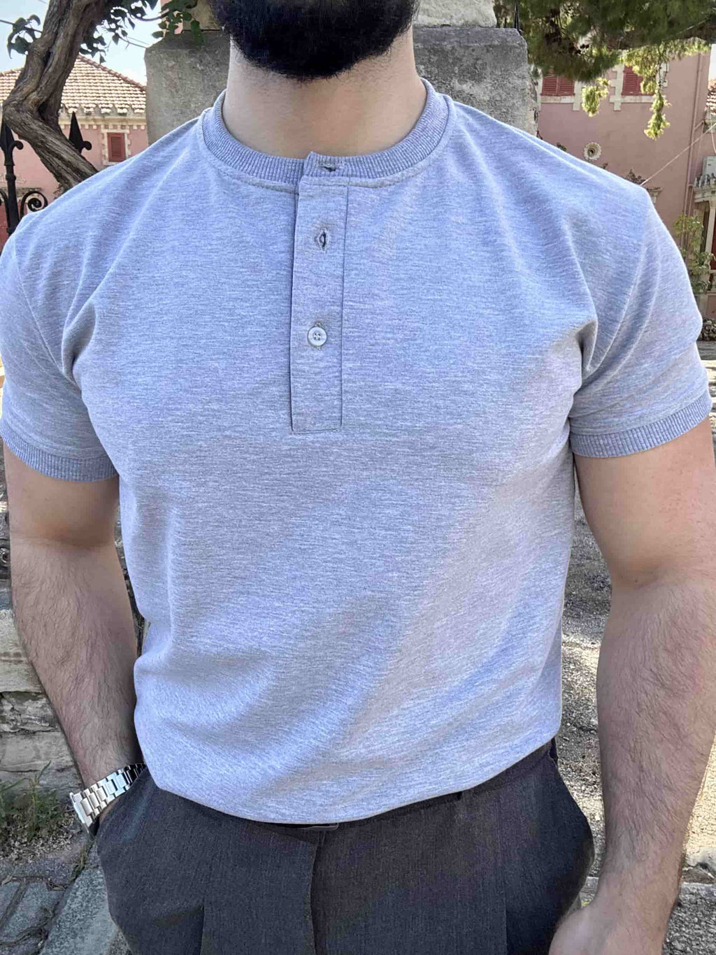 Henley Tee