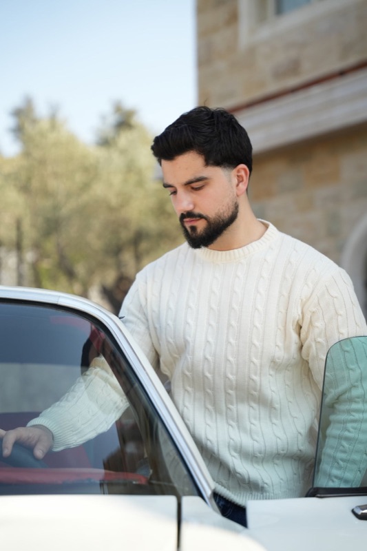 Cable-Knit Sweater