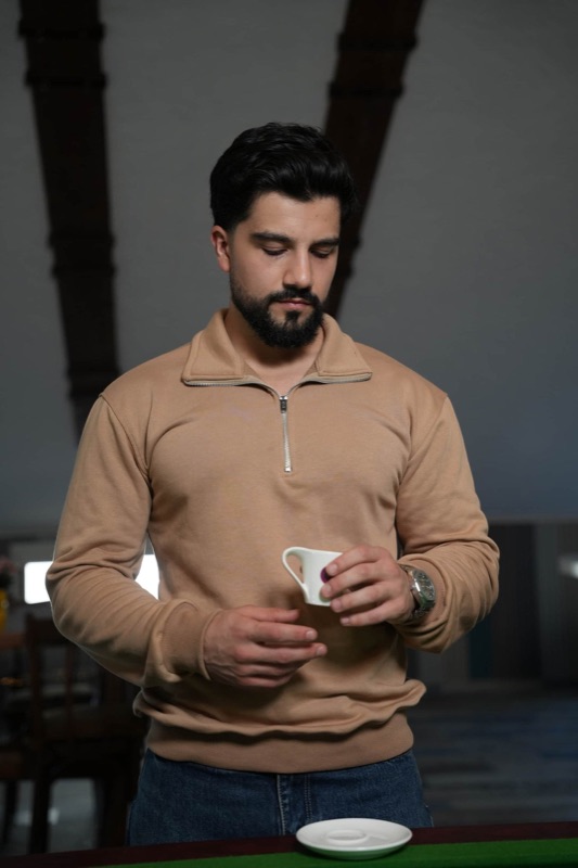 Quarter-Zip Sweater